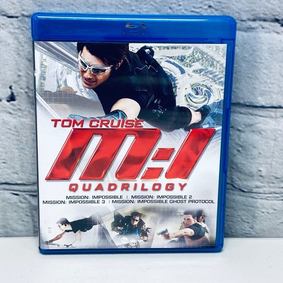 M:I Mission Impossible Quadrilogy BluRay Fallout Bluray Rogue Nation DVD - Picture 3 of 11